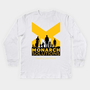 Quantum Break - Monarch Solutions "Guarding Your Future" Kids Long Sleeve T-Shirt